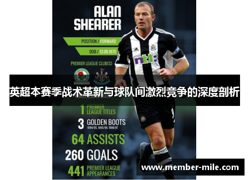 英超本赛季战术革新与球队间激烈竞争的深度剖析