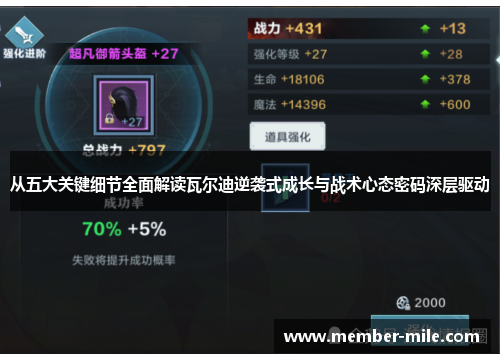从五大关键细节全面解读瓦尔迪逆袭式成长与战术心态密码深层驱动 从五大关键细节全面解读瓦尔迪逆袭式成长与战术心态密码深层驱动